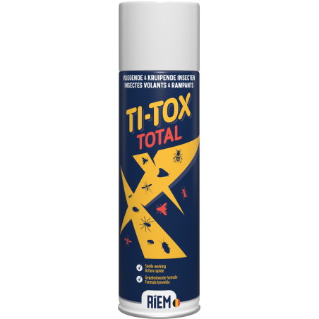 Ti-Tox Total Insecticide volants et rampants 250ml - Riem