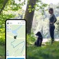 Collier GPS pour chiens Tractive GPS DOG 4 Café