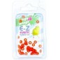 Bagues élastiques E-Z par 50 pièces - Taille: 4.5mm - Couleur: Orange 880ERR45-Orange Rings 4 Wings 6,50 € Ornibird