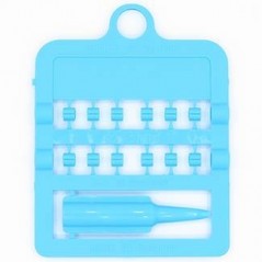 Bagues fendues E-Z par 12 pièces - Taille: 2.5 mm - Couleur: Bleu Ciel 850SR25-Light Blue Rings 4 Wings 2,00 € Ornibird