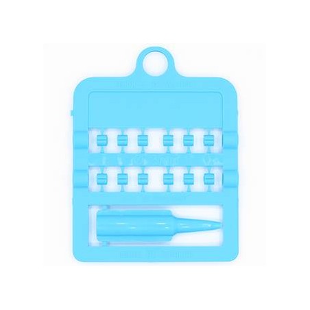 Bagues fendues E-Z par 12 pièces - Taille: 2.5 mm - Couleur: Bleu Ciel 850SR25-Light Blue Rings 4 Wings 2,00 € Ornibird