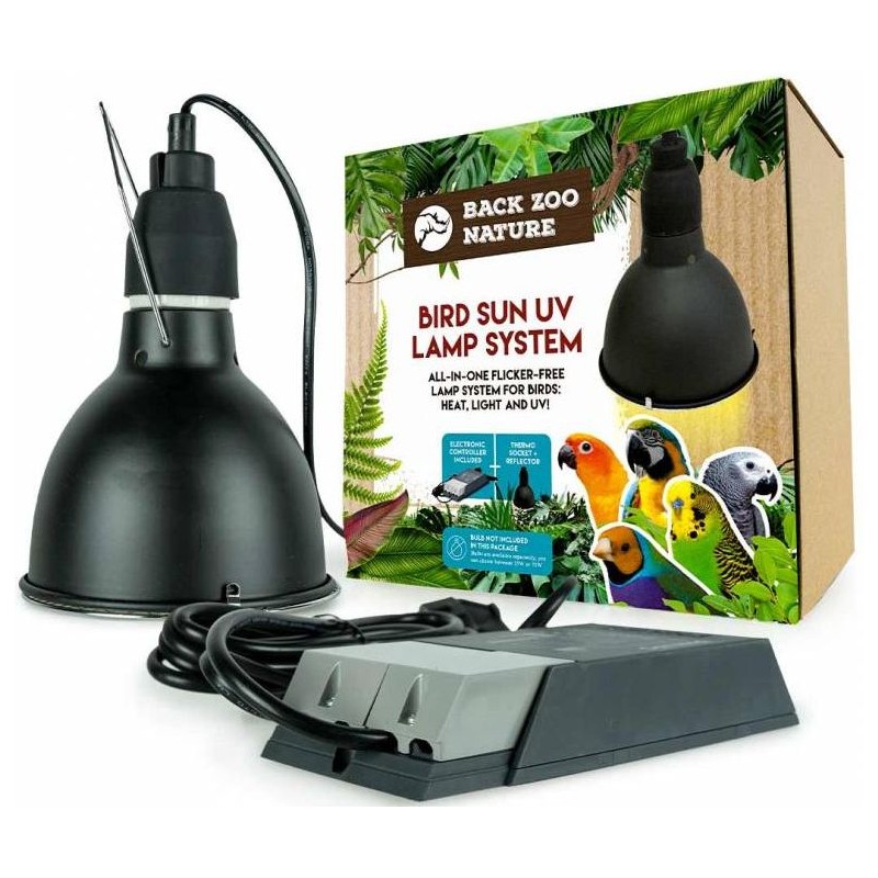 Bird Sun UV-Lamp System - Back Zoo Nature