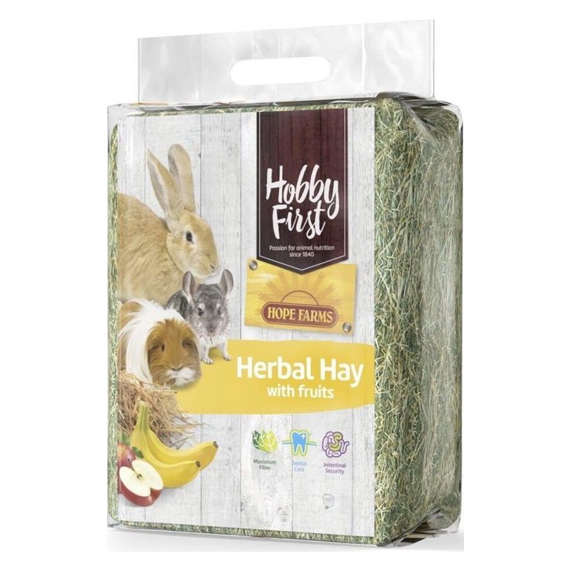 Herbal Hay avec des fruits 1kg - Hobby First