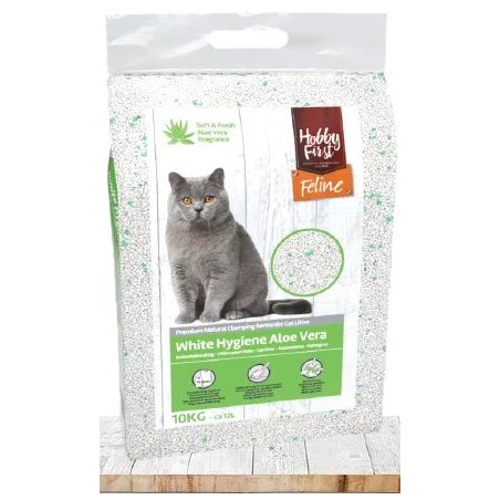 Feline hygiène Aloe vera 10kg - Hobby First à 9,95 € - Hobby First - 980021 - Litière pour chat