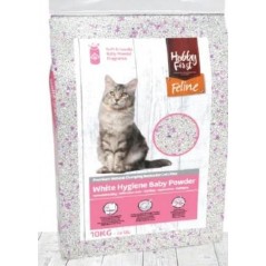 Feline Hygiène baby powder 10kg - Hobby First à 9,95 € - Hobby First - 980020 - Litière pour chat