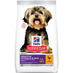 Science Plan aliment pour Chien Sensitive Stomach & skin Small & Mini Poulet 6kg - Hill's à 52,25 € - Hill's - 604322 - Hill's