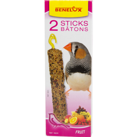 2 Sticks Exotiques Fruit - Benelux à 1,90 € - Benelux - 16231 - Snacks