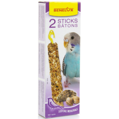 2 Sticks Perruches Iodine/Minerals - Benelux à 1,90 € - Benelux - 16246 - Snacks