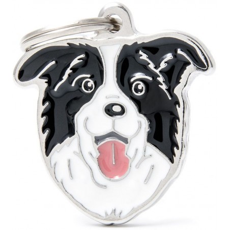 Médaille Chien Border Collie MF03N My Family 18,90 € Ornibird