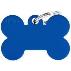 Médaille Basic Os Grand Aluminium Bleu à 11,90 € - My Family - MFB08 - Médaille pour gravure