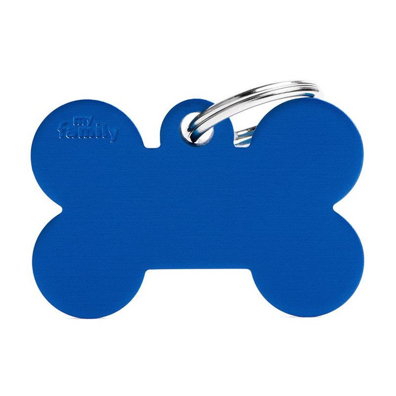 Médaille Basic Os Grand Aluminium Bleu