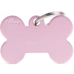 Médaille Basic Os Grand Aluminium Rose à 11,90 € - My Family - MFB09 - Médaille pour gravure