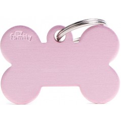 Médaille Basic Os Grand Aluminium Rose à 11,90 € - My Family - MFB09 - Médaille pour gravure