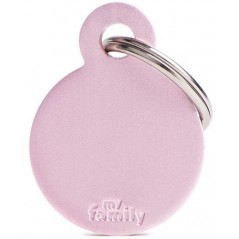 Médaille Basic Cercle Petit Aluminium Rose MFB14 My Family 10,90 € Ornibird