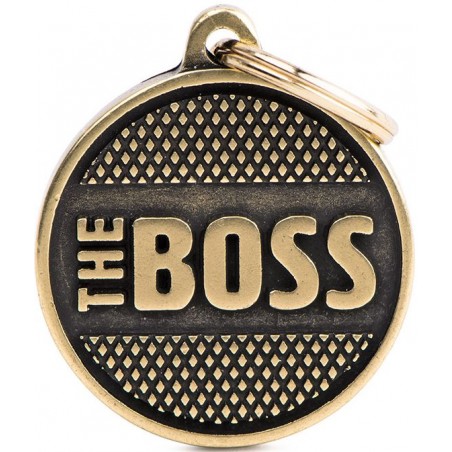 Médaille Cercle Grand " The Boss " Laiton Anglais CE01CROLE My Family 18,90 € Ornibird