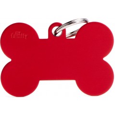 Médaille Basic Os XL Aluminium Rouge MFXL02 My Family 12,90 € Ornibird