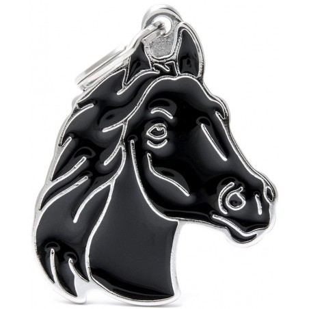 Médaille Cheval Noir à 20,90 € - My Family - Z018 - Médaille pour gravure