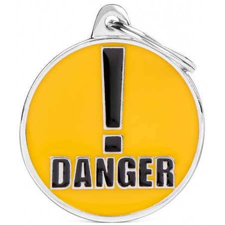 Médaille Cercle Grand " Danger "