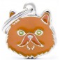 Médaille Chat Persan Rouge MF38RED My Family 18,90 € Ornibird