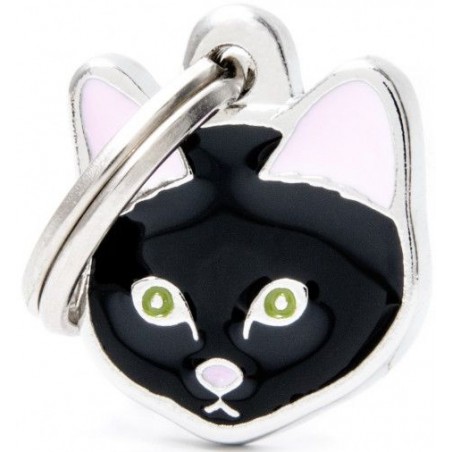 Médaille Chat Noir à 18,90 € - My Family - MF36NBLACK - Médaille pour gravure