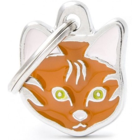 Médaille Chat Rouge MF37NORANGE My Family 18,90 € Ornibird