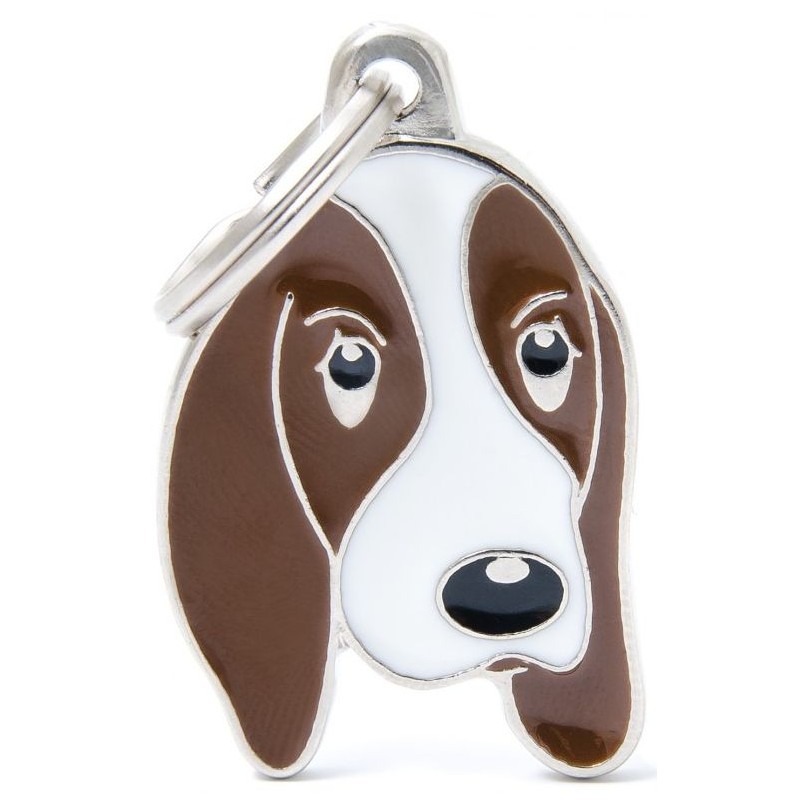 Médaille Chien Basset Hound 1