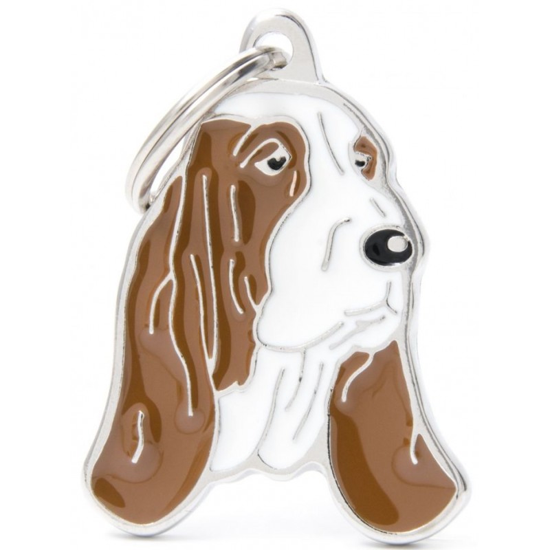 Médaille Chien Basset Hound 2