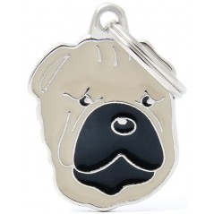 Médaille Chien Shar Pei 1 à 18,90 € - My Family - MF05 - Médaille pour gravure