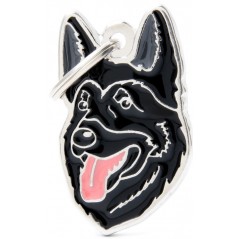 Médaille Chien Berger Allemand Noir MF14NBLACK My Family 18,90 € Ornibird