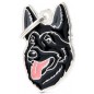 Médaille Chien Berger Allemand Noir MF14NBLACK My Family 18,90 € Ornibird