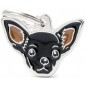 Médaille Chien Chihuahua Noir MF23NBLACK My Family 18,90 € Ornibird