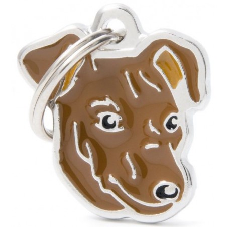 Médaille Chien Pinscher Brun