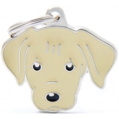 Médaille Chien Labrador Sable MF31CREAM My Family 18,90 € Ornibird