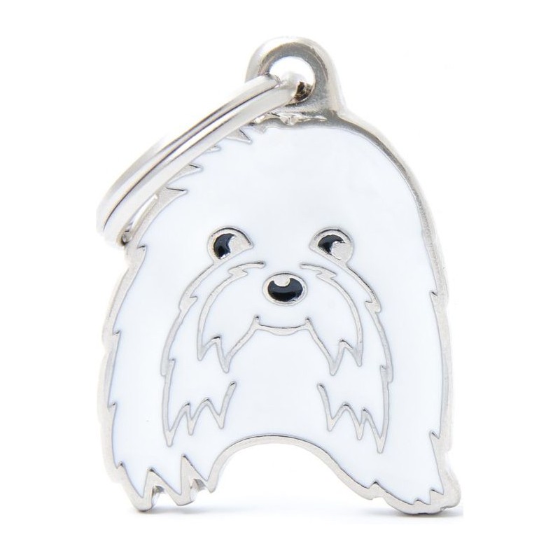 Médaille Chien Bichon Maltais