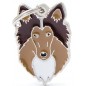 Médaille Chien Collie