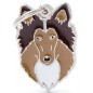 Médaille Chien Collie MF46 My Family 18,90 € Ornibird