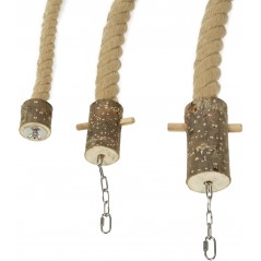 Corde d'escalade en Jute avec attache en acier 5x400cm - Wagner à 70,45 € - Wagner - Z72043 - Jouets