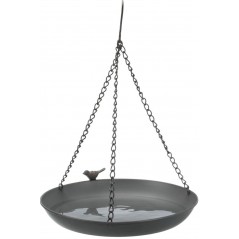 Abreuvoir pour oiseaux à suspendre métal 30cm Gris - Trixie à 16,00 € - Trixie - 55512 - Abris & Mangeoires