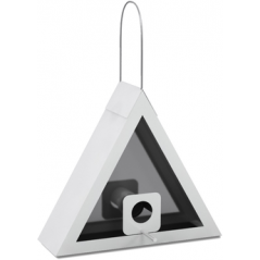 Silo Triangle Blanc 23x14x20cm - Benelux à 12,50 € - Benelux - 17338 - Abris & Mangeoires