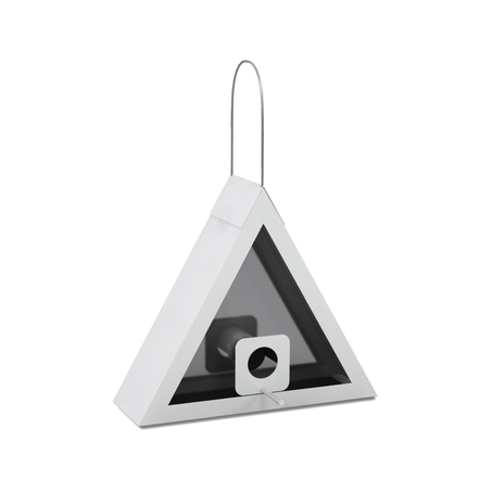 Silo Triangle Blanc 23x14x20cm - Benelux à 12,50 € - Benelux - 17338 - Abris & Mangeoires