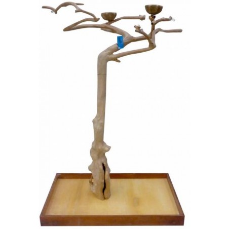 Arbre de Java Premium + plate forme avec roue S +/-130x80x40cm - Back Zoo Nature à 405,00 € - Back Zoo Nature - ZF1148 - Perc...