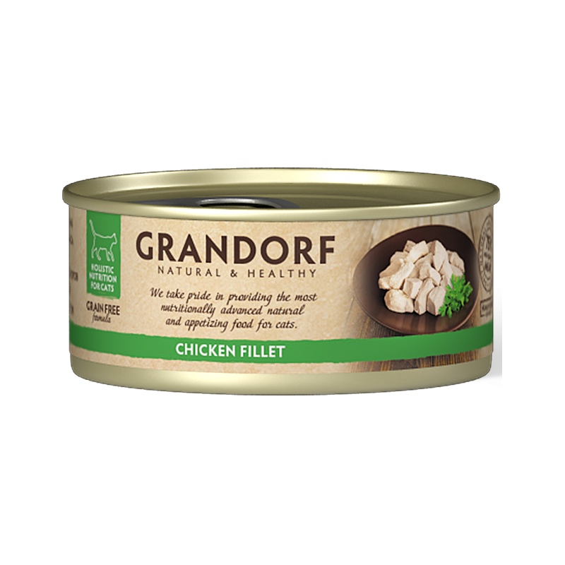 Chat Filet de Poulet 70gr - Grandorf