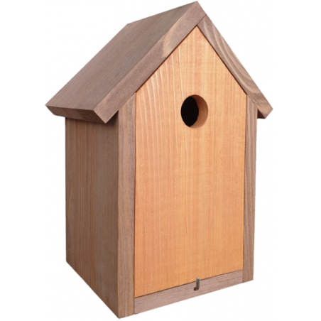 Nid pour mesanges 19,5x13x27cm Brun à 16,95 € - Kinlys - 17487 - Nids