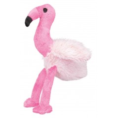 Flamant Rose Jouet pour chien 35cm - Trixie à 8,00 € - Trixie - 35969 - Jouets en peluche