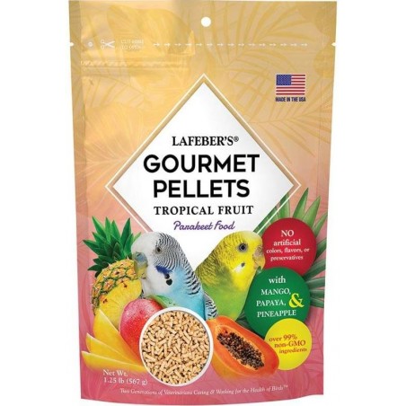 Tropical Fruit Gourmet Pellets Perruche 567gr - Lafeber's