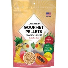 Pellets gourmands aux fruits tropicaux Cockatiel 567gr - Lafeber's à 13,95 € - Lafeber's - LF52640 - Grandes Perruches