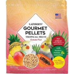 Pellets gourmands aux fruits tropicaux Cockatiel 1,8kg - Lafeber's à 37,95 € - Lafeber's - LF52642 - Grandes Perruches