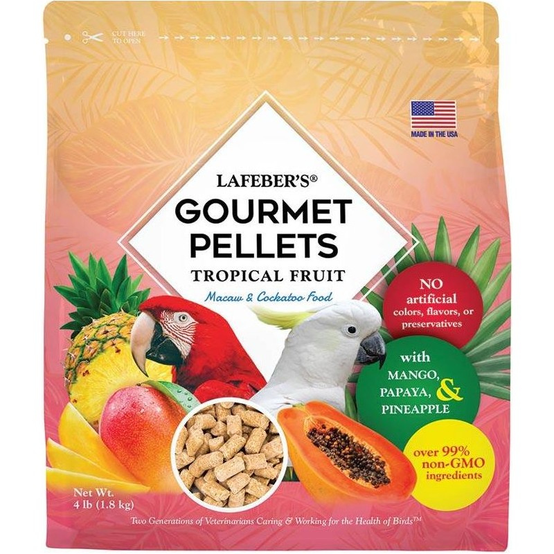 Pastilles Gourmandes Aux Fruits Tropicaux Ara 1,8kg - Lafeber's