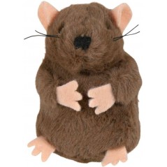 Taupe avec son et catnip 5cm - Trixie à 4,50 € - Trixie - 45786 - Souris et peluche