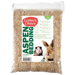 Critter's Choice Aspen Literie 12L à 9,00 € - Happy Pet - HP31206 - Couvre-sols